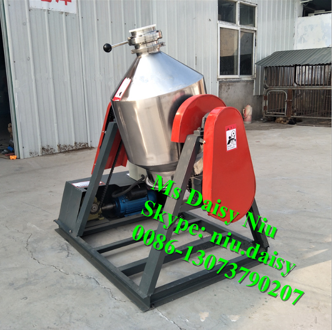 drum type food powder rotary mixer /cereal sesame mixing additive machine/Herbal Powder blending mixer machine