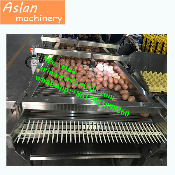 25000pcs/h egg tray packer/ egg grading packing machine for trays/ egg sorter packer machine