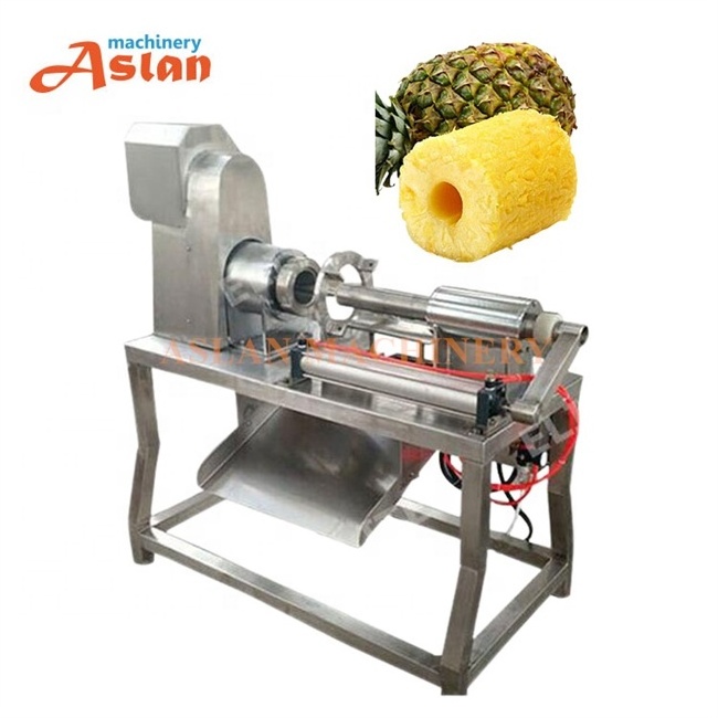 Automatic electric pineapple peeling and coring machine pineapple peeler and corer machine