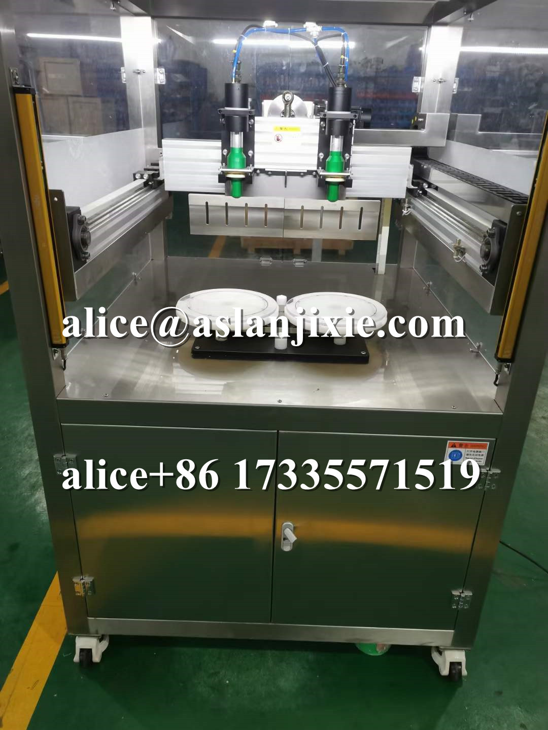 Ultrasonic cake bakery cutting equipment/ cake processing line machine/square round cake cutter machine