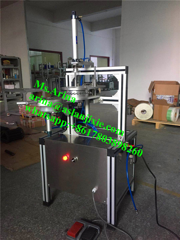 hotel soap pleat packaging machine/ round tea cakes coated paper wrapping machine/ soap glass paper pleat wrapping machine