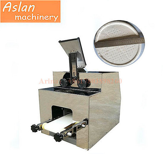 4800pcs/h Indonesia pastel wrapper making machine /Jalangkote sheet making machine/ pizza base sheet maker