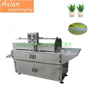 Stainless steel aloe peeler machine/ vera cactus processing machine/aloe extracting machine