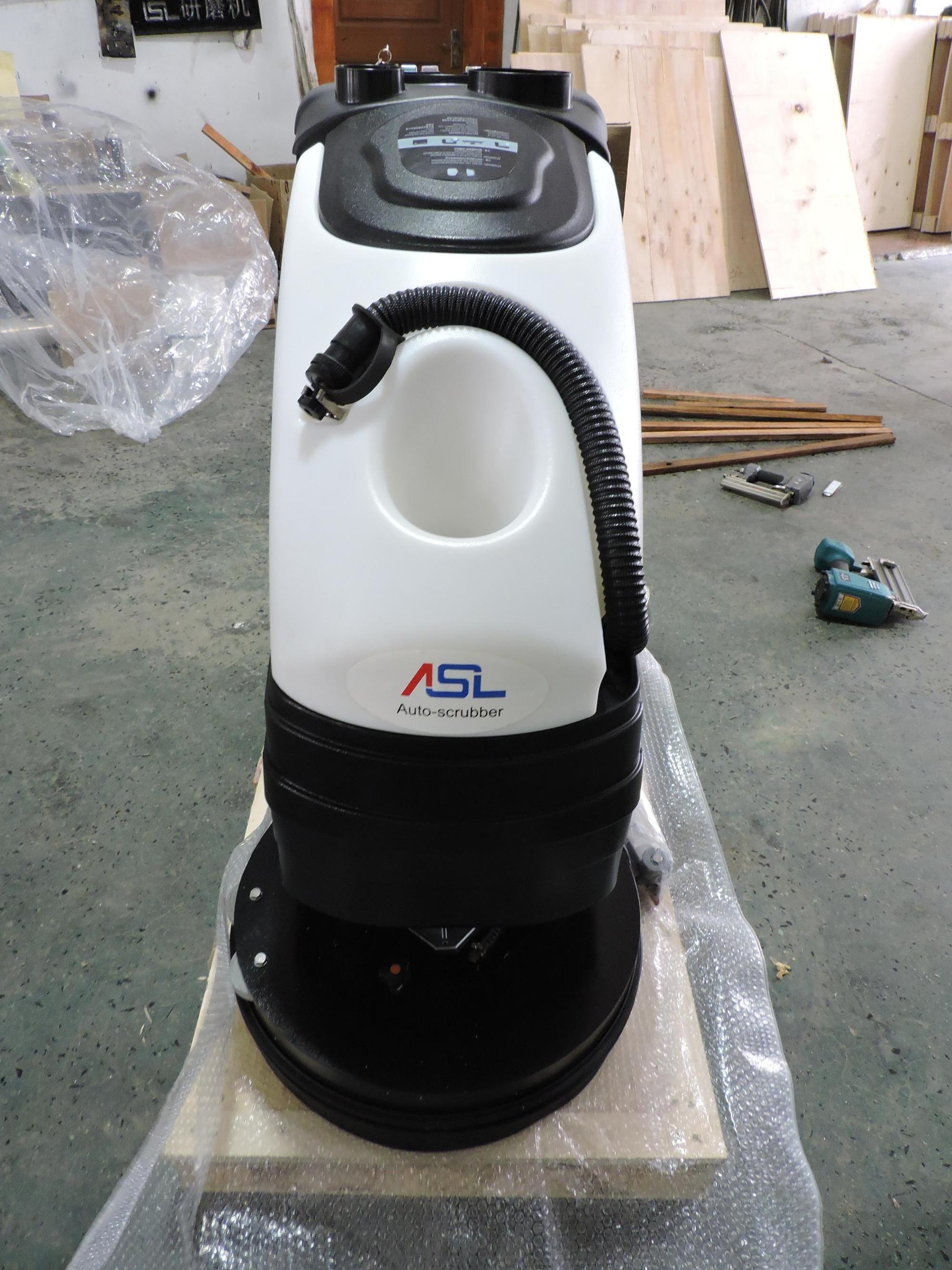 ASL  Battery Power Hand Push Floor Cleaning Machine Industrial Marble Auto Floor Scrubber