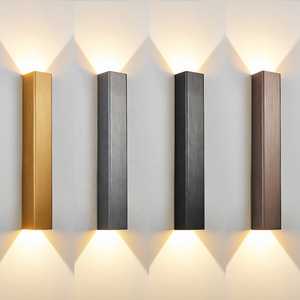 Hotel Corridor Indoor Wall Lamp Up And Down Wall Light Decoration Aluminium Led Wall Lamp For Corridor Lighting