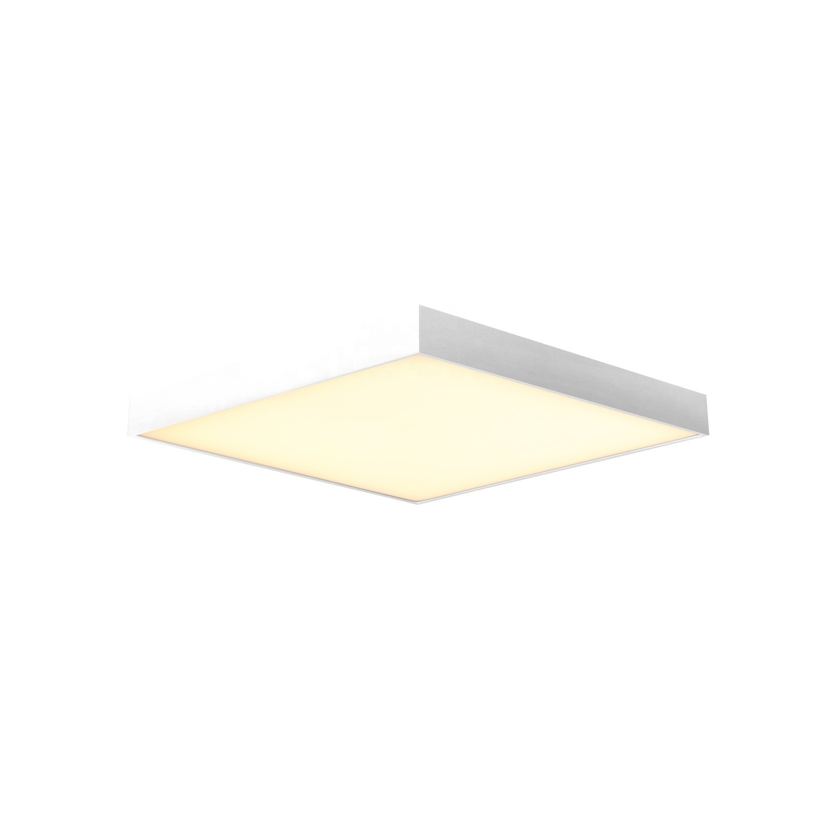 Square 600X600 700X700 800X800 Flat Surface Mounted LED Panel Light Backlit Edge Lit Recessed LED Panel Light Fixture