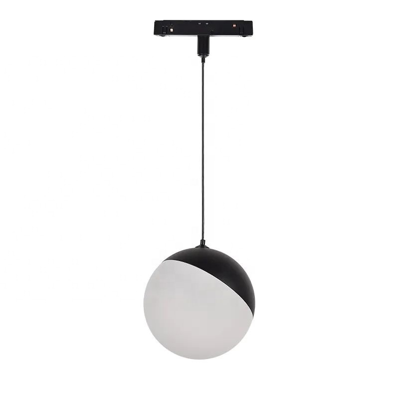 Nordic Decor Home LED Magnetic Track Light Hanging Lamp Modern Led  Globe Bubble Ball Pendant Light