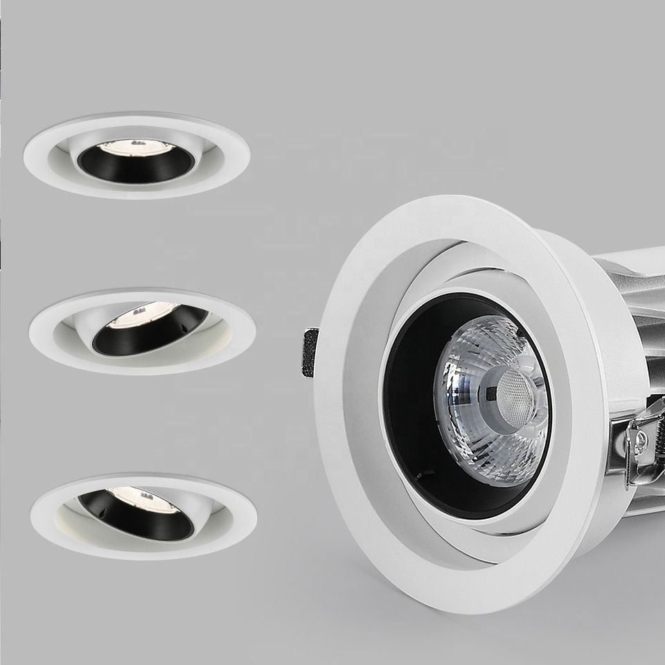 Wholesale Dim bis Warm Ruder Ausschnitt Mini Aluminium COB Led Ceiling Spotlight COB Einbau-LED-Down light