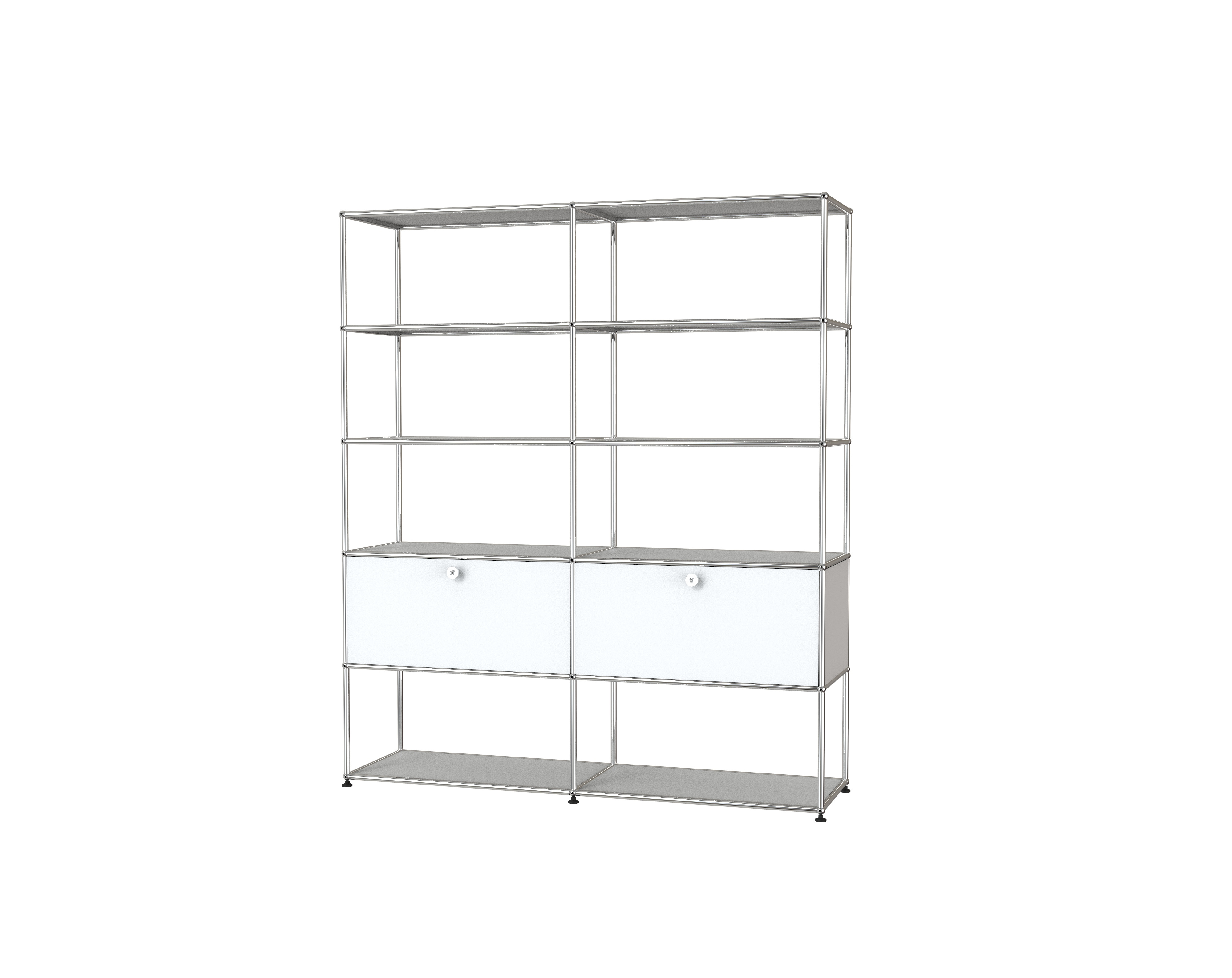 Modern Display Cabinet 5 Layer Display Shelf Storage Showcase for Living room