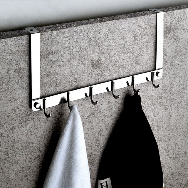 Wall Mounted Folding Clothes Jeans Coat Hanger Drying Rack For Laundry Room Closet Storage Organization Retractable Clothes Rack