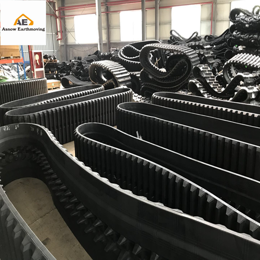 600X100X76 Rubber Track Morooka MST700 Mini Excavator Rubber Track Compact Track Excavator