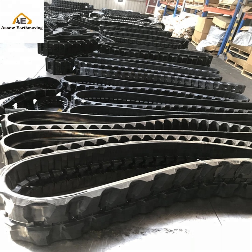 320X86X53 Rubber Track CAT259B3 Skid Steer Loader Rubber Track Compact Track Loader