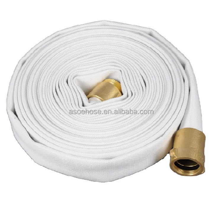 PU Lined Firefighting Hose Single Jacket Double Jacket Fire Hose