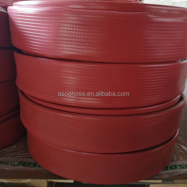 30m Heavy duty NBR lay flat hose for all firefighting operations 2inch 2.5inch