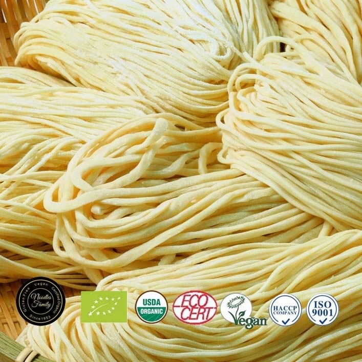 Fresh Buckwheat Noodle Wet Pre-cooked Ramen Soup Noodle Full Customization Testing Instruments Food Hand Made Healthy Brown 0.2