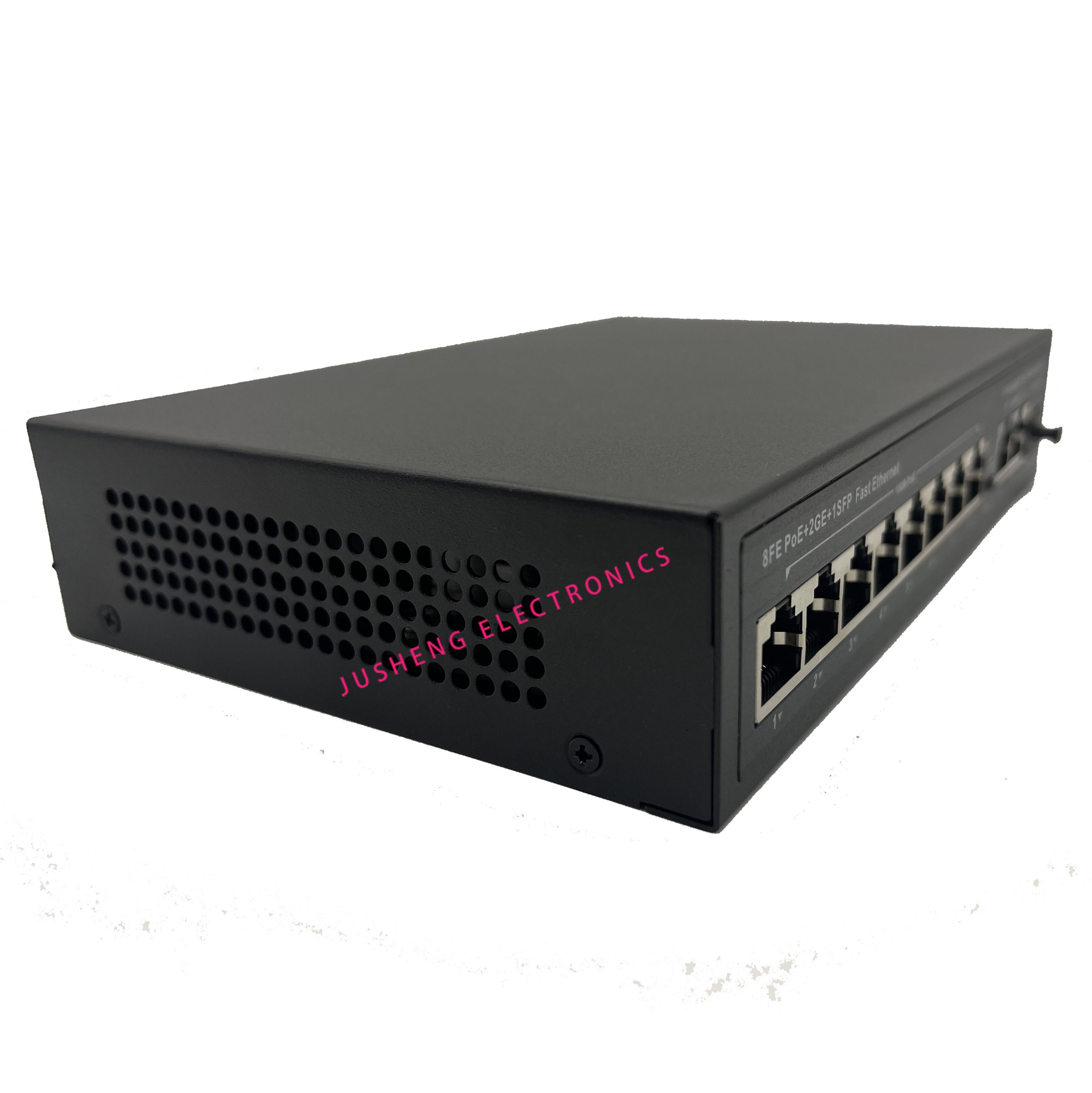 POE Switch /8 x 100Mbps+2 x 1000Mbps+1 gigabit SFP optical port/Standard POE Switch