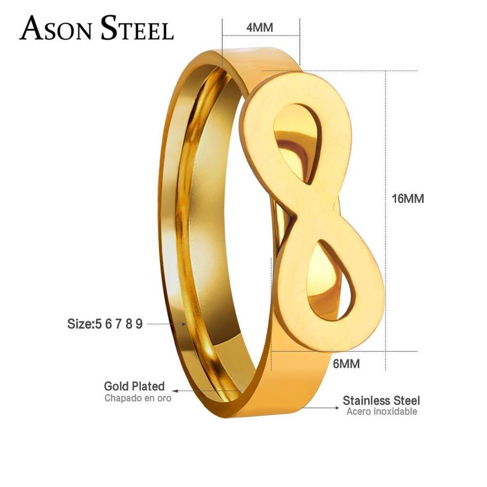 Hot Sale Jewelry Ring Design Jewelry Stainless Steel Gold Plated Single Ring for Women