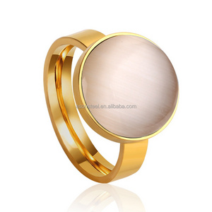 Stainless Steel Rings Cheap Wholesale Men Stainless Steel Ring For Woman Party Engagement Gold Ring