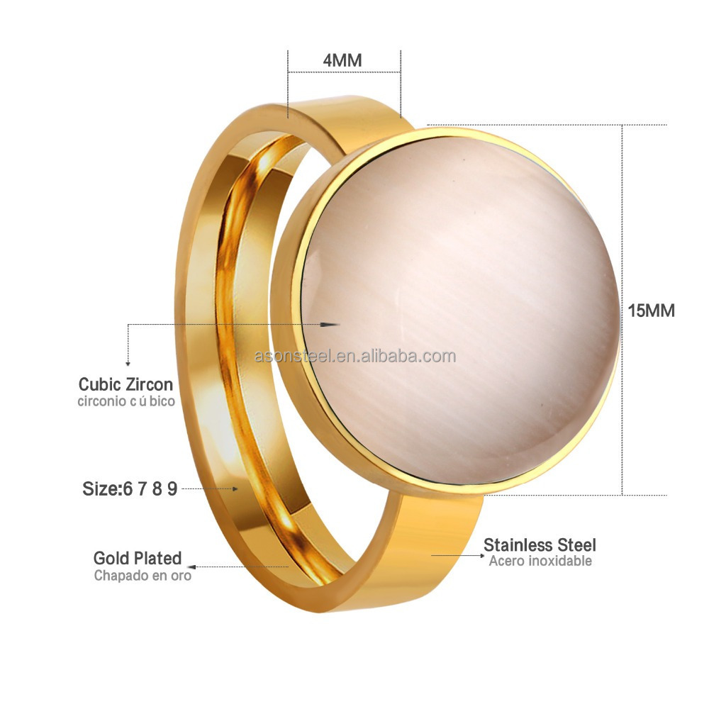 Stainless Steel Rings Cheap Wholesale Men Stainless Steel Ring For Woman Party Engagement Gold Ring