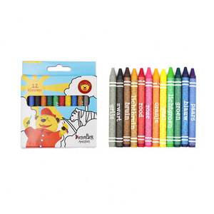 EN71 Certificated Crayon Set Hot Sale Kids Wax Crayons