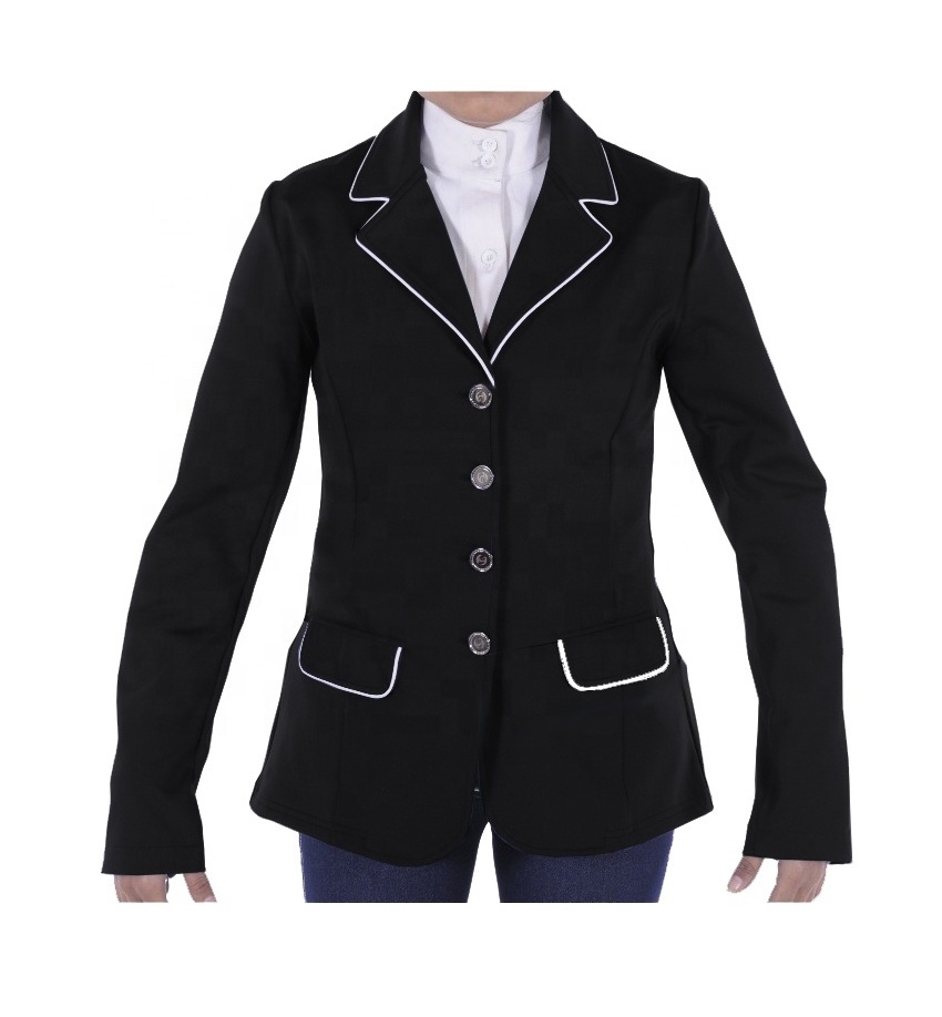 Ladies Show Jackets WOMENS  smart SOFT SHELL SHOW Competition Equestrian Riding JACKET women jackets