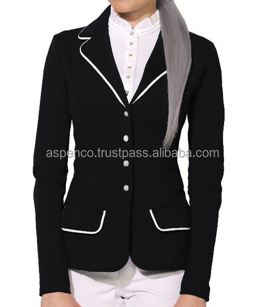 Ladies Show Jackets WOMENS  smart SOFT SHELL SHOW Competition Equestrian Riding JACKET women jackets