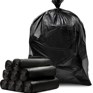 Eco Friendly Biodegradable Cornstarch Compostable Ecological Garbage Bag Black Trash Bags