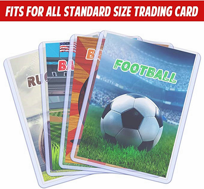 4X3 Holographic Toploader Sublimation Playing Card Holder Case Gift Card Sleeves Basketball Football Baseball Card Packs