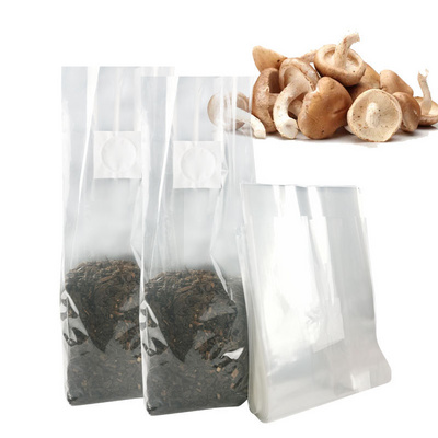 Large Size Plastic Bags For Shiitake Cultivation Mushroom Spawn Grow Bag Autoclave Mushroom Bag