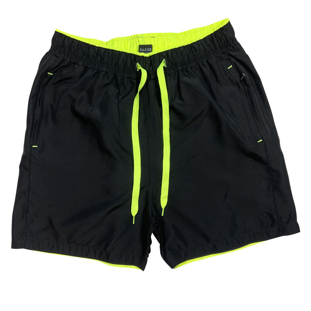 2023 Custom Zipper Pockets Polyester Swimming Breathable Running Gym Training Fitness Athletic Sports Nylon Men Swim Shorts