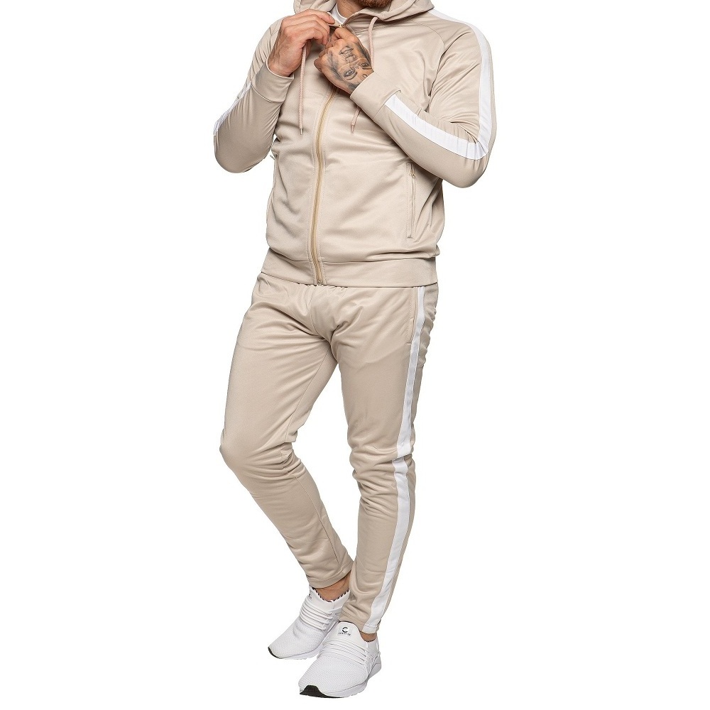 New Style Track Suit Breathable Quick Dry Tracksuit Plain Blank Men's Clothing Tracksuit