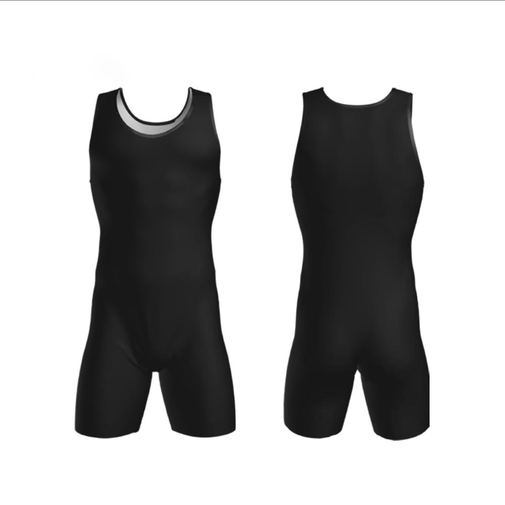 New wrestling jersey team Wrestling Uniform Singlet 100% Double Knit Polyester Spandex weightlifting singlet