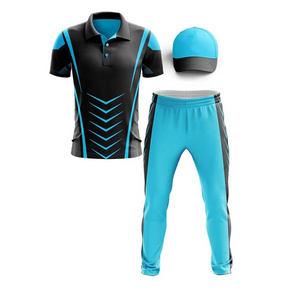 New fashion design 100% polyester cotton custom sports t shirt designs cricket team jersey Cricket Uniform Jerseys