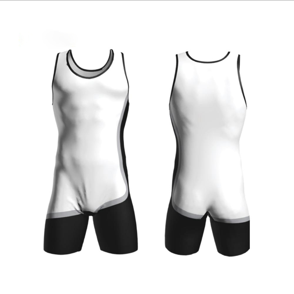 New wrestling jersey team Wrestling Uniform Singlet 100% Double Knit Polyester Spandex weightlifting singlet