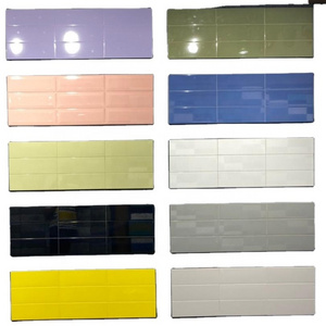 Pure white and Black Subway ceramic tiles