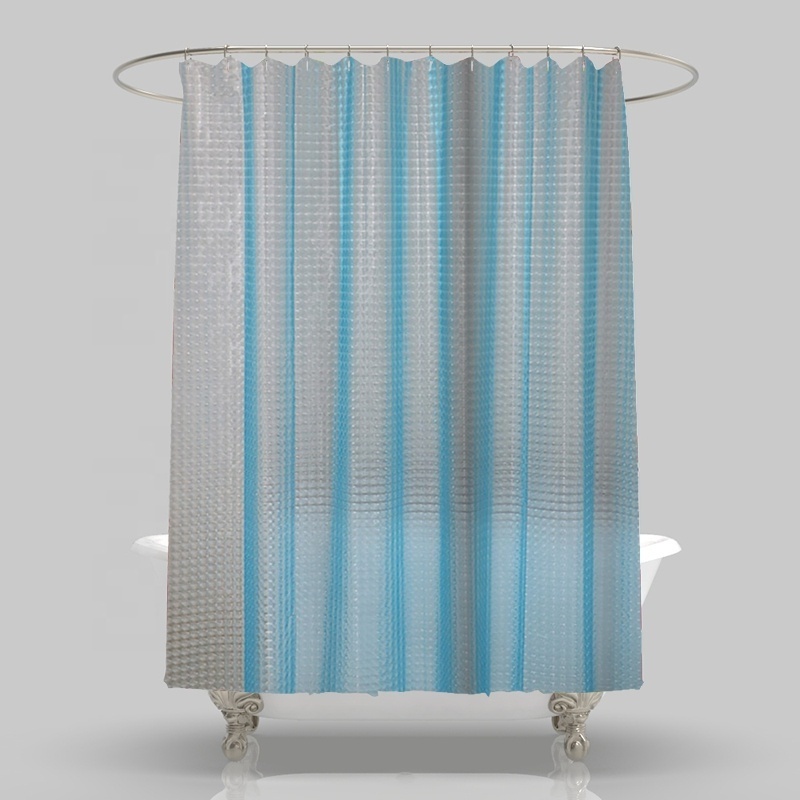 Hotel PEVA Shower Curtain For Bathroom  Waterproof Shower Curtain