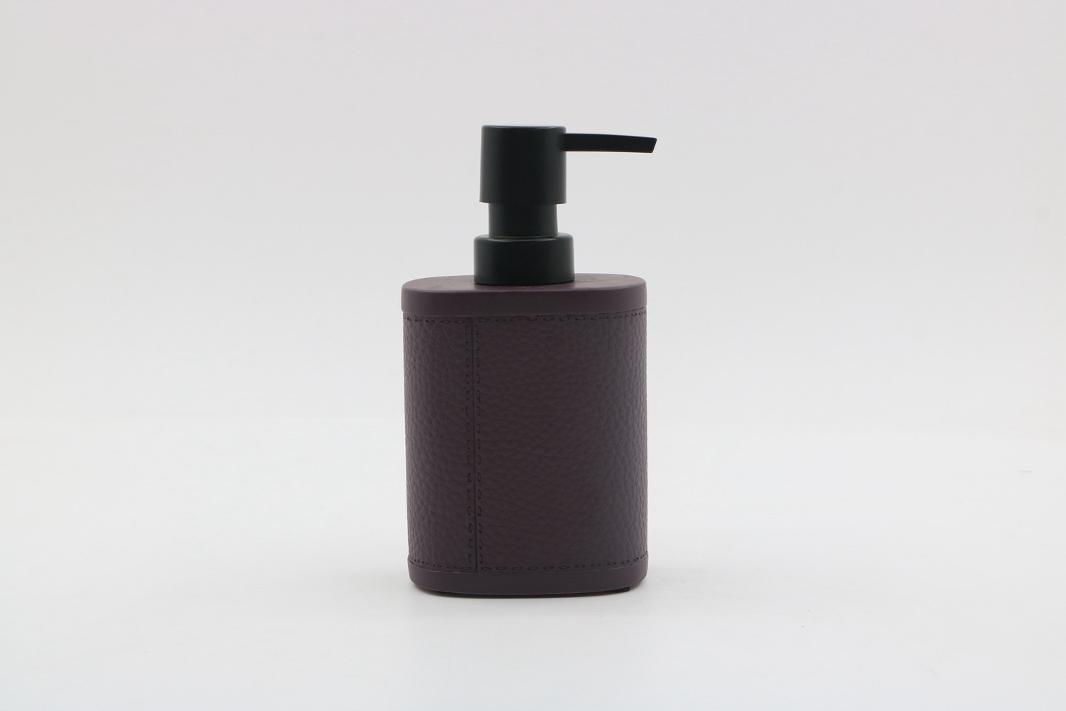 Dark purple Burgundy simple bathroom accessories bathroom set Lotion Dispenser Toilet Brush Holder