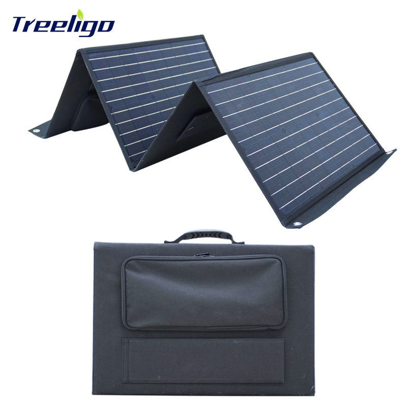 Generator Station Charger Folding Bag Foldable Solar Panel 400w 12v IP65 18V 5A Suitcase RV Solar Panel