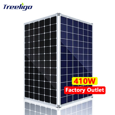 High Efficiency Bifacial Solar Panel Double Glass 550w Half Cell Monocrystalline Silicon Solar Panel