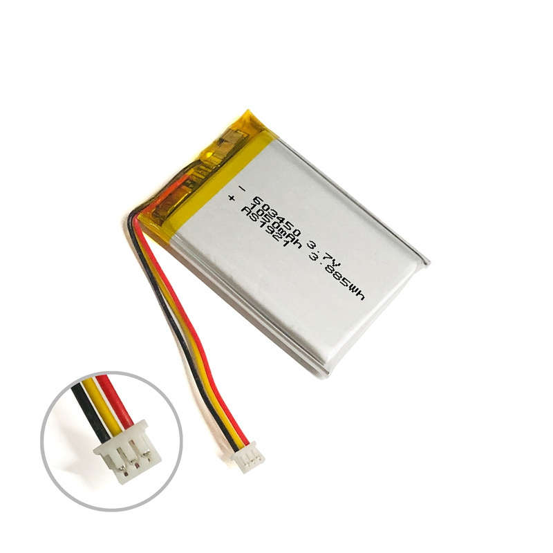 Factory sell smallest 3.7v lithium ion polymer rechargeable battery 1000mah 1050mah 3885wh