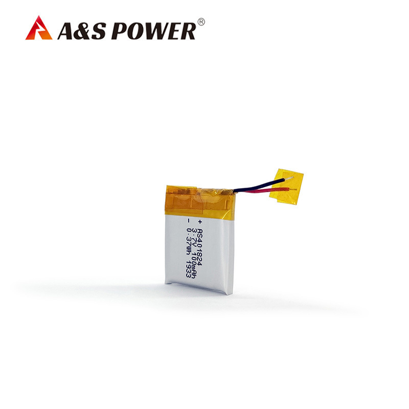 KC Certificates 401824 3.7v 100mah Rechargeable Lipo Battery Lithium Li Polymer Battery for Tws Earbuds