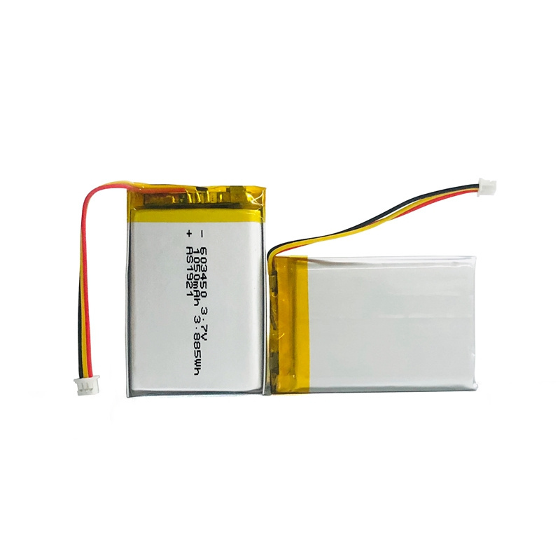 Factory sell smallest 3.7v lithium ion polymer rechargeable battery 1000mah 1050mah 3885wh