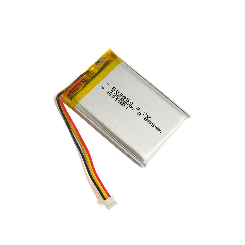 Factory sell smallest 3.7v lithium ion polymer rechargeable battery 1000mah 1050mah 3885wh