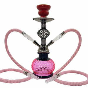 Hookah Set 12.6inch 2 Hose Deluxe With LED Light