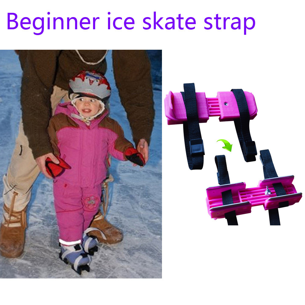 Boys' Adjustable Double Bob Skate for Winter Kids' Beginner Skate in Box Packaging