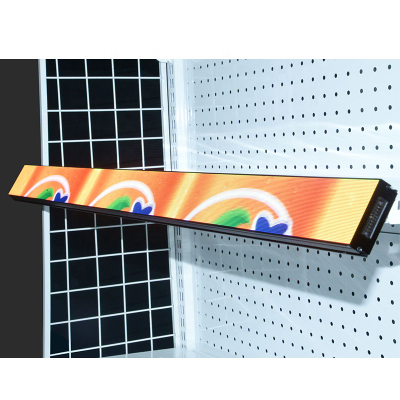 19/21/24/28//29/36/43/48/ inch led screen stretched bar digital shelf display/edge display/wide lcd panel sign