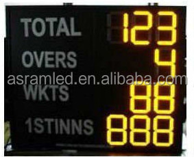 2015 New Led Digital Cricket Scoreboard for sale /TF-ML3001A Portable LED electronic digital basketball scoreboard