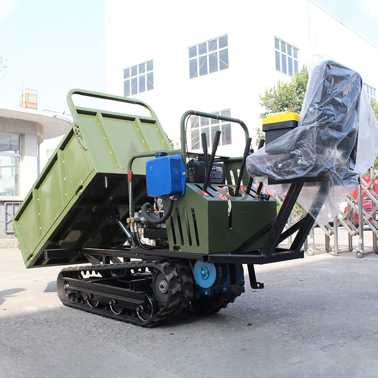 landscaping tools small earth movers 800kg 1000kg track dumper crawler mini dumper loader