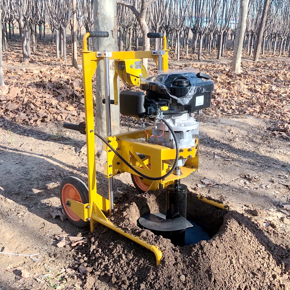 Tree Planting Machine 4 Stroke Planting Digging Hole Piling 196cc Petrol Earth Auger