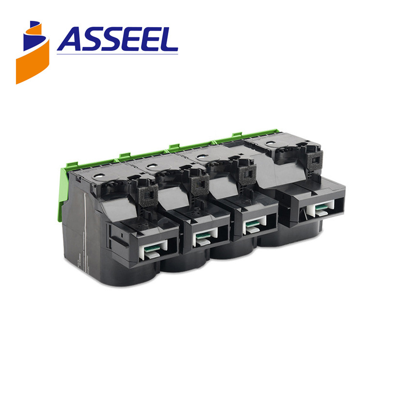 ASSEEL Color Toner Cartridge 70C10K0 70C10C0 70C10M0 70C10Y0 Compatible for Lexmark CS310/CS410/CS510